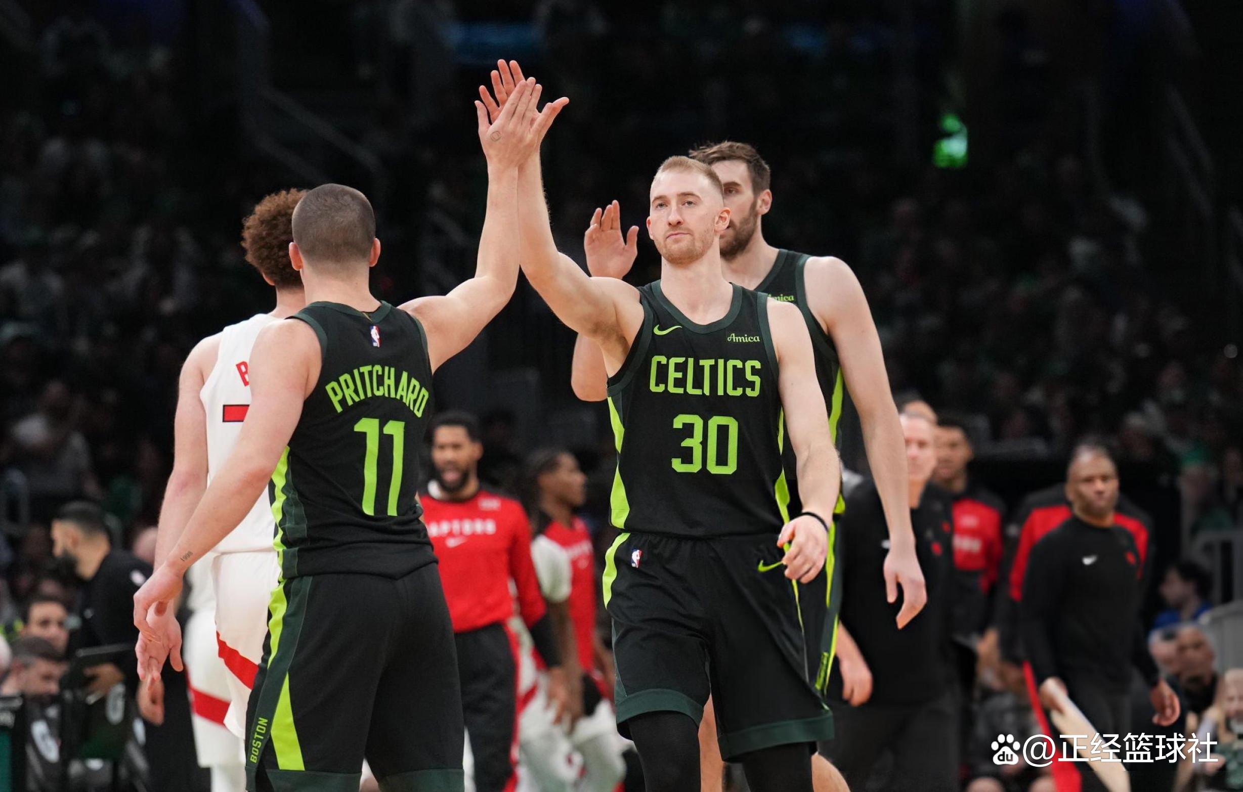 猛龙碾压凯尔特人,库里状态火热 猛龙碾压凯尔特人,库里状态火热