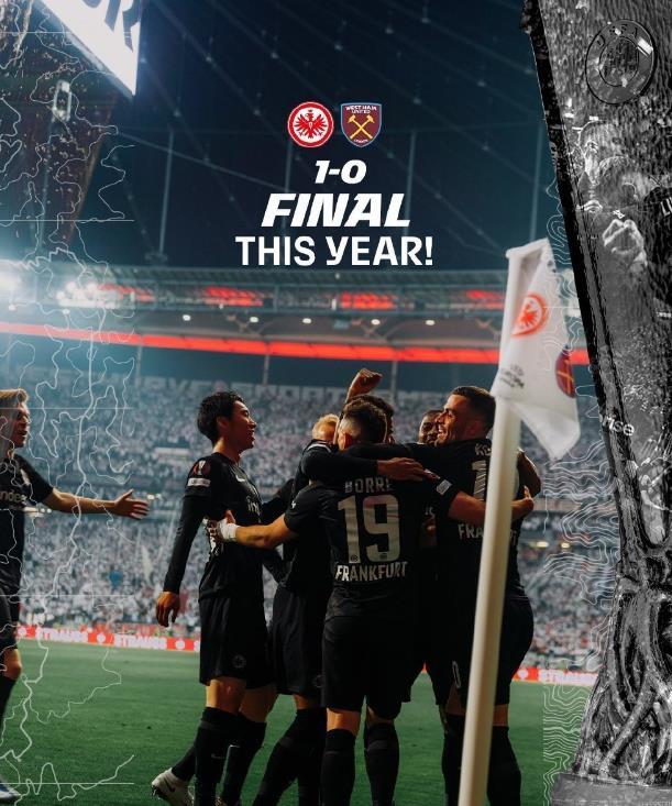 法兰克福双杀对手，实现追赶